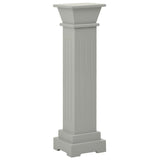 Vidaxl Plant Standard Classic Column Square Square 17x17x66 cm mdf šedá