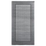 Vidaxl outside rug 80x150 cm pp gray