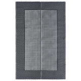Vidaxl außerhalb des Teppichs Arakil 120x180 cm pp grau