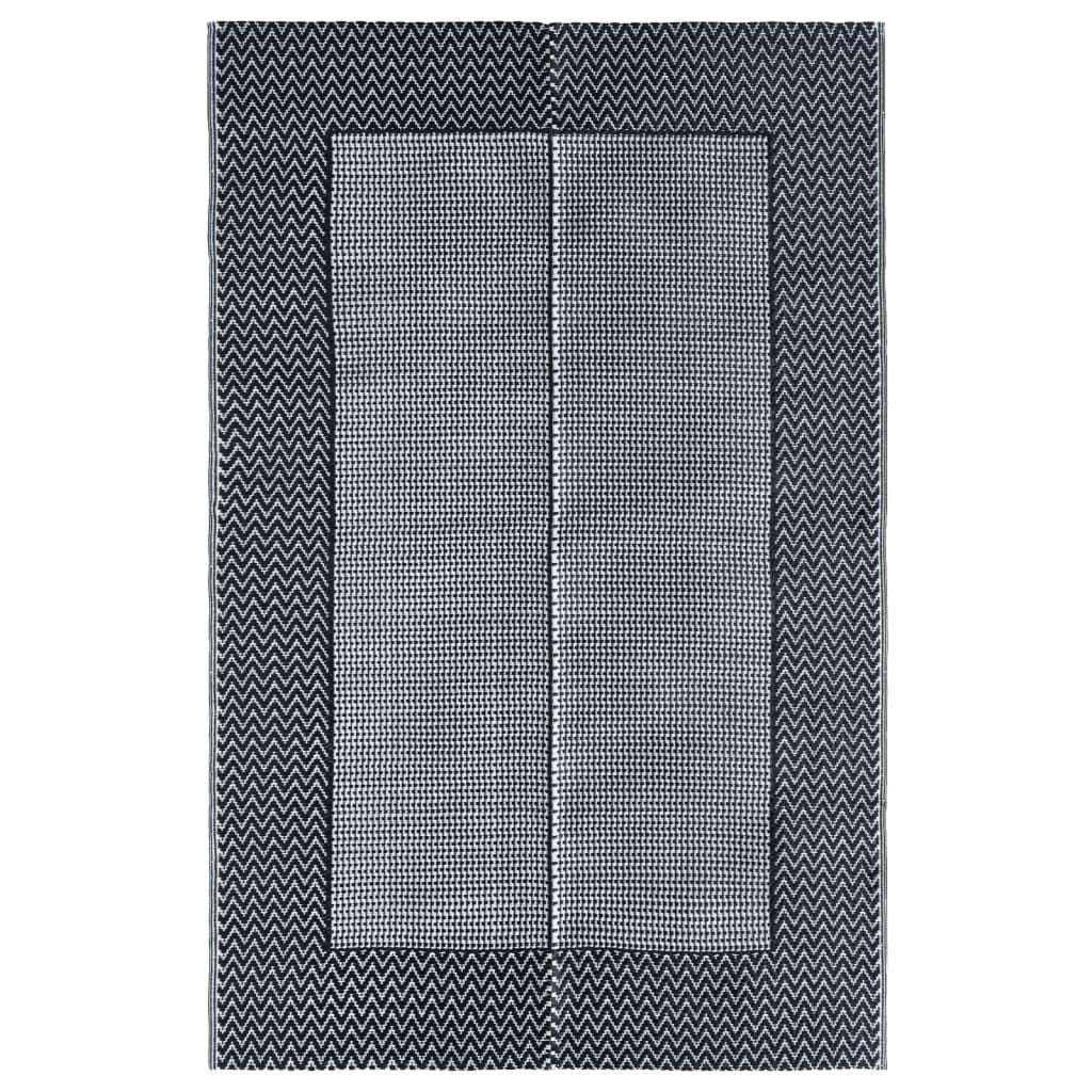 Vidaxl ausserhalb Tug Arakil 120x180 cm PP Grey