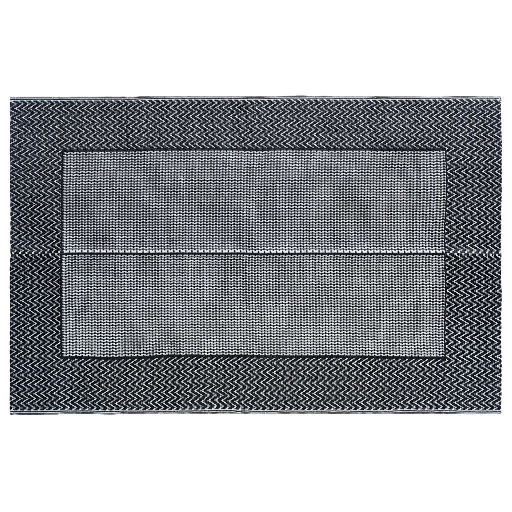 VidaXL outside rug 120x180 cm pp gray