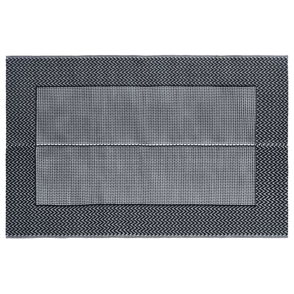 Vidaxl afuera de la alfombra Arakil 160x230 cm pp gris