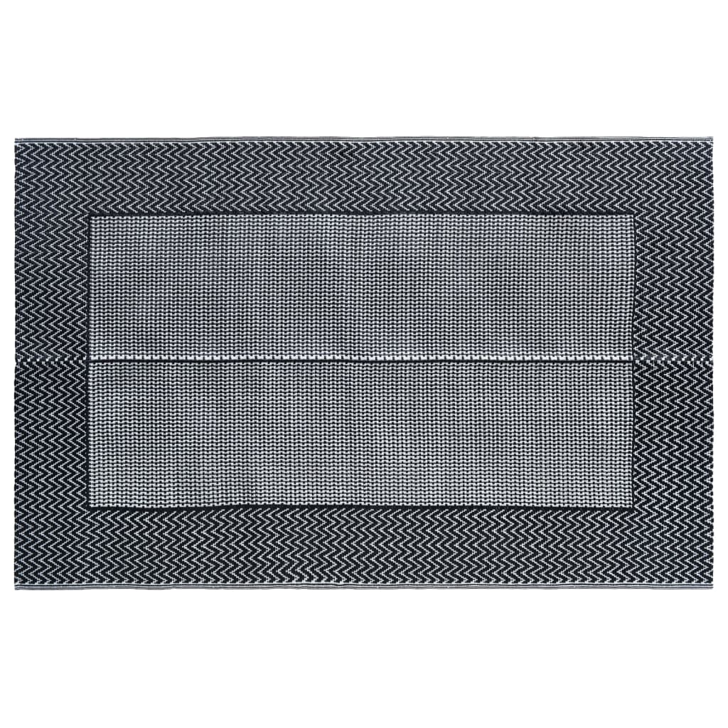 Vidaxl afuera de la alfombra Arakil 190x290 cm pp gris