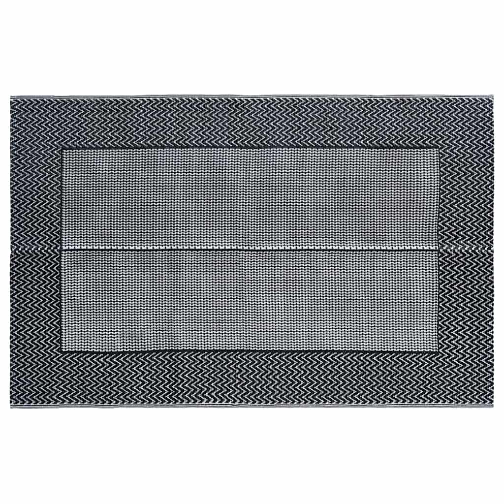 Vidaxl außerhalb des Teppichs Arakil 190x290 cm pp grau