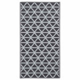 Vidaxl außerhalb des Teppichs Arakil 80x150 cm pp schwarz