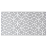 Vidaxl außerhalb des Teppichs Arakil 160x230 cm pp grau