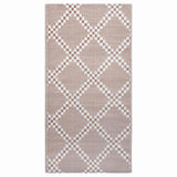 Vidaxl außerhalb des Teppichs Arakil 160x230 cm pp Brown