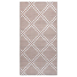 Vidaxl außerhalb des Teppichs Arakil 160x230 cm pp Brown