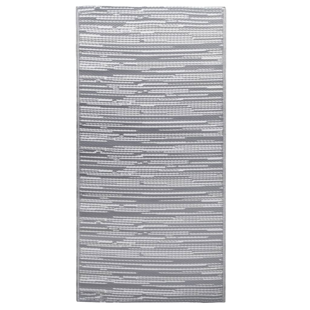 Vidaxl Eutside Rug Arakil 80x150 cm Pp Grey