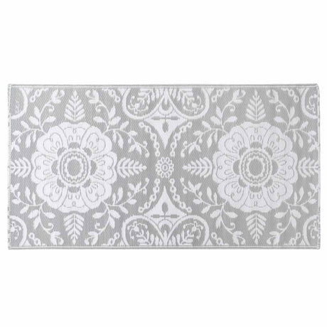 Vidaxl außerhalb des Teppichs Arakil 80x150 cm pp hellgrau