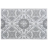 Vidaxl extérieur tapis Arakil 120x180 cm pp gris clair