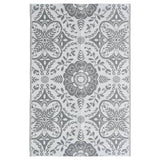 Vidaxl Outside Rug 190x290 cm pp grigio chiaro