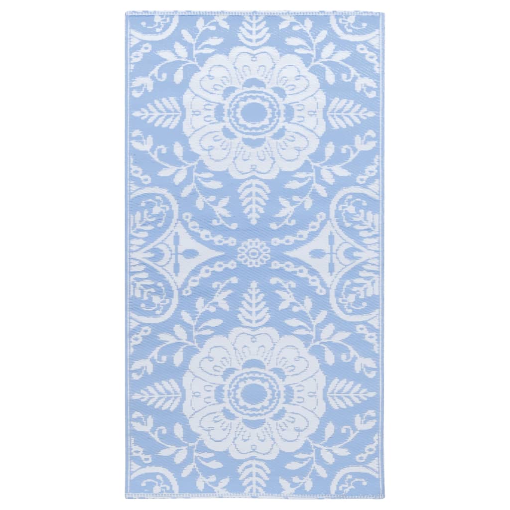 Vidaxl extérieur tapis arakil 80x150 cm pp bébé bleu