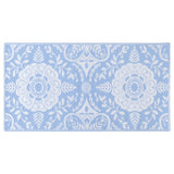 Vidaxl outside rug Arakil 80x150 cm pp baby blue