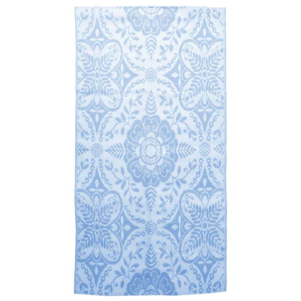 Vidaxl außerhalb des Teppichs Arakil 120x180 cm pp Babyblau
