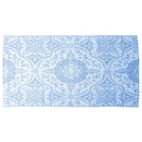 Vidaxl fuori tappeto arakil 120x180 cm pp baby blu