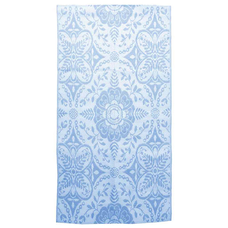 Vidaxl außerhalb Teppich Aakil 160x230 cm pp Babyblau