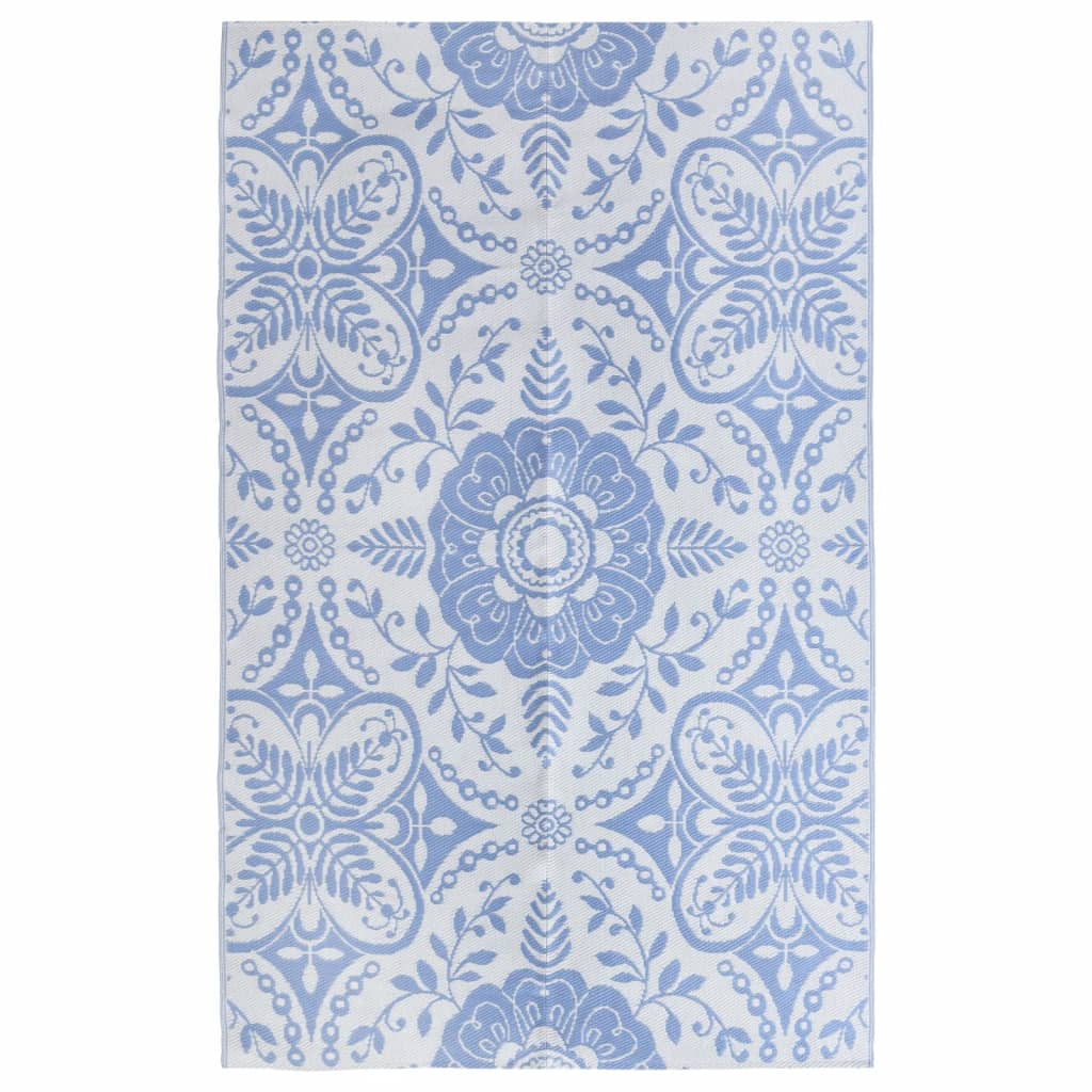 Vidaxl Outside Rug 190x290 cm pp baby blu