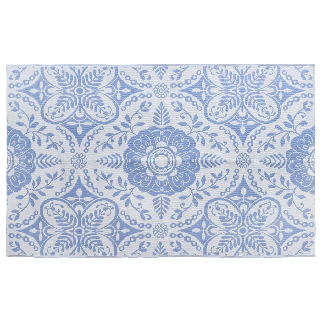 Vidaxl Outside Rug 190x290 cm pp baby blu