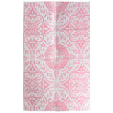 Vidaxl außerhalb des Teppichs Aakil 160x230 cm pp Pink