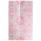 Vidaxl außerhalb des Teppichs Aakil 160x230 cm pp Pink