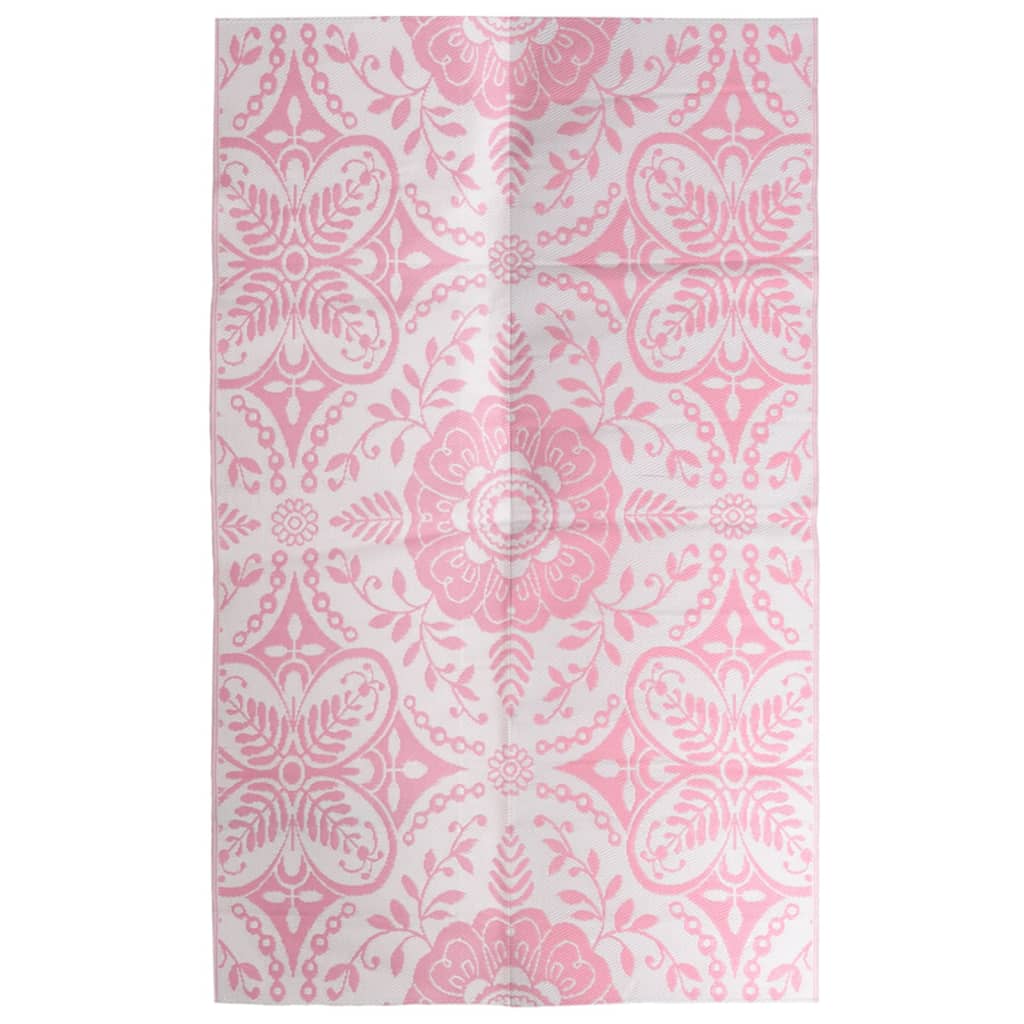 Vidaxl Outside Rug 160x230 cm PP Pink