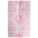 Vidaxl à l'extérieur du tapis 160x230 cm pp rose