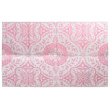 Vidaxl außerhalb des Teppichs Aakil 160x230 cm pp Pink