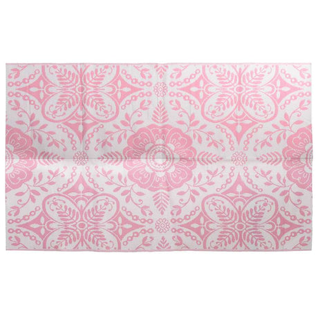 Vidaxl außerhalb des Teppichs Aakil 160x230 cm pp Pink