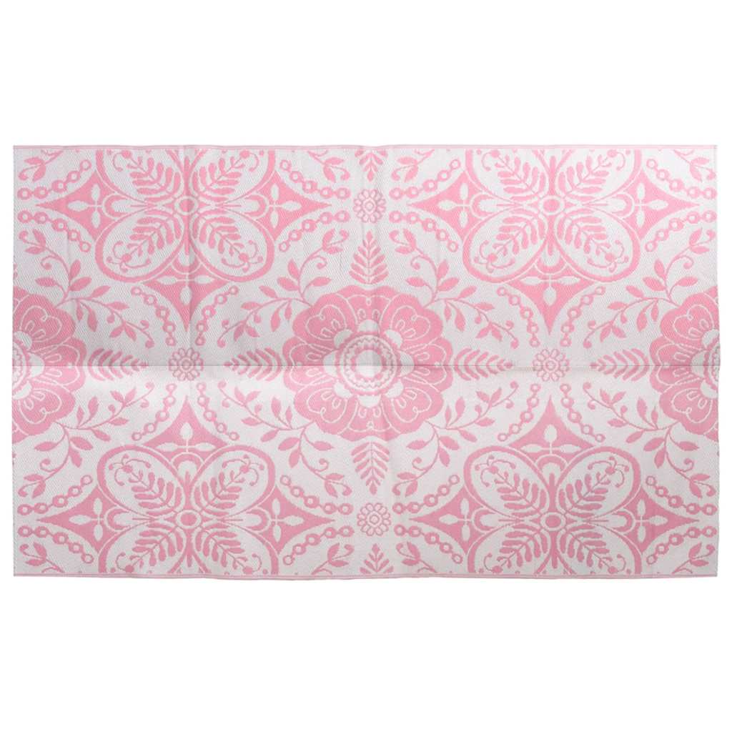 Vidaxl außerhalb des Teppichs Aakil 160x230 cm pp Pink