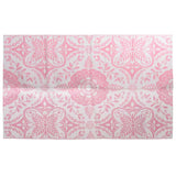 Vidaxl außerhalb des Teppichs Aakil 160x230 cm pp Pink