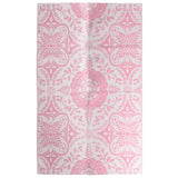 Vidaxl à l'extérieur du tapis Arakil 190x290 cm pp rose