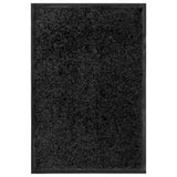 VIDAXL ROORMAT lavabile 40x60 cm nero