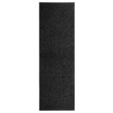 Vidaxl DOORMAT lavable 60x180 cm noir