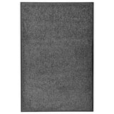 Vidaxl pailtre lavable 60x90 cm anthracite