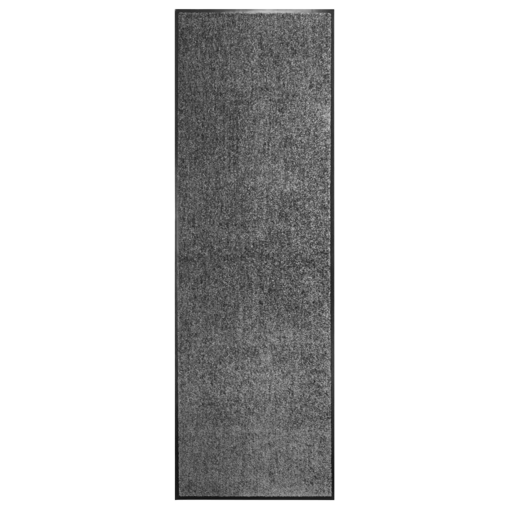 Vidaxl DOORMAT lavable 60x180 cm anthracite