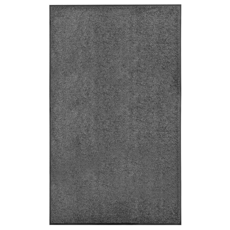 VIDAXL PORTOMAT WASSABLE 90x150 cm Anthrazit