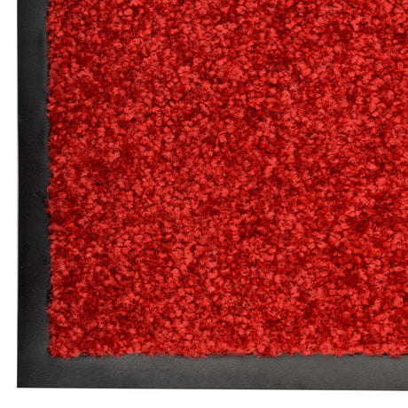 VIDAXL PORTOMAT WASSABLE 40x60 cm Rot
