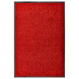 VIDAXL PORTOMAT WASSABLE 60x90 cm Rot