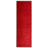 VIDAXL PORTOMAT WASSABLE 60x180 cm Rot