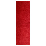 Vidaxl DOORMAT lavable 60x180 cm rouge