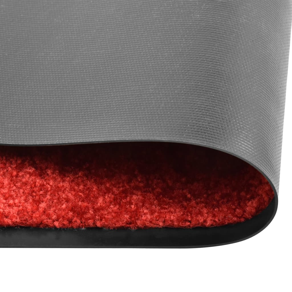 VIDAXL PORTORAT WASSABLE 90x150 cm Rot
