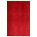 Vidaxl Doormat Washable 120x180 cm Red