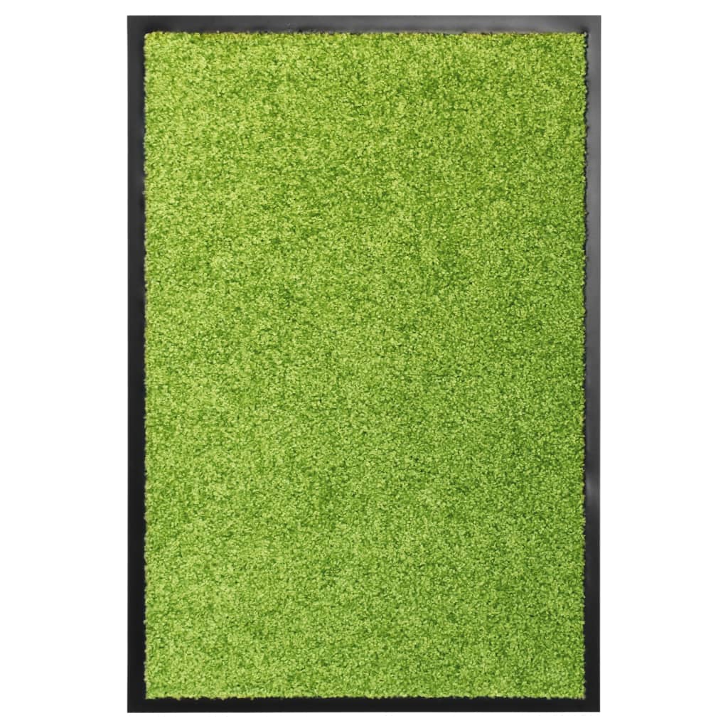 Vidaxl DOORMAT lavable 40x60 cm vert