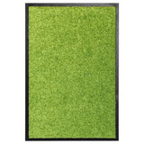 Vidaxl DOORMAT lavable 40x60 cm vert