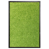 VIDAXL PORTOMAT WASSABLE 40x60 cm Grün