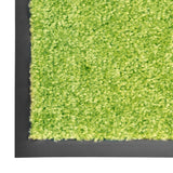 VIDAXL PORTOMAT WASSABLE 60x90 cm Grün