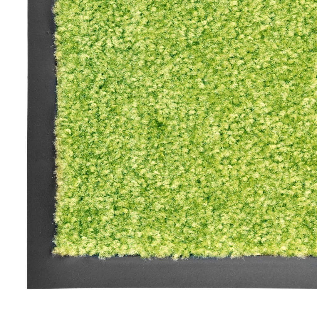 Vidaxl Doormat myteble 60x90 cm zielony