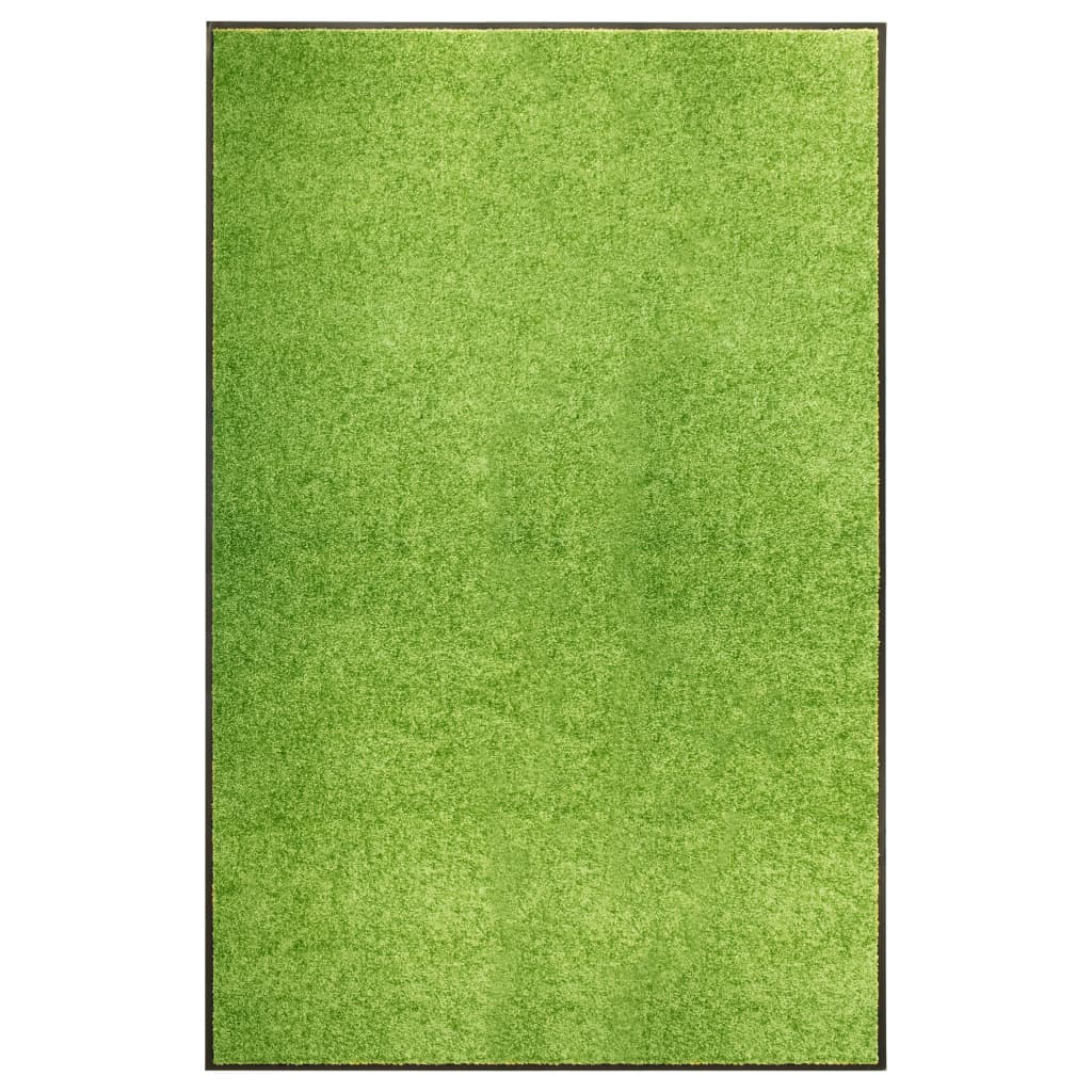 VIDAXL ROORMAT lavabile 120x180 cm Verde