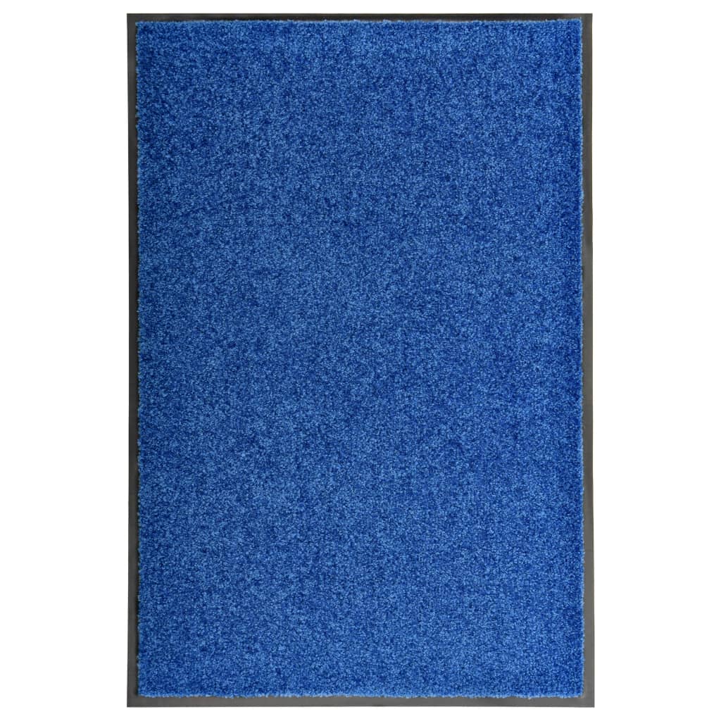 VIDAXL PORTOMAT WASSABLE 60x90 cm Blau